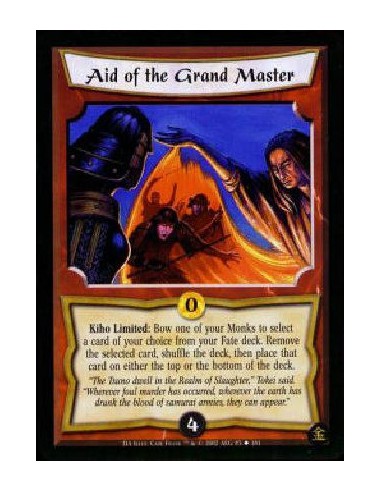 Aid of the Grand Master