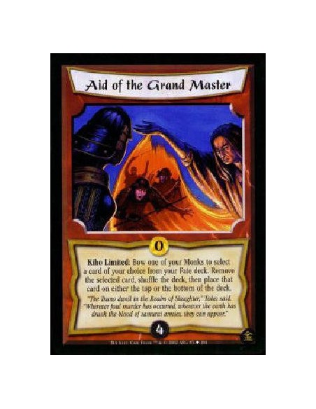 Aid of the Grand Master