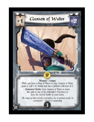 Gunsen of Water FOIL