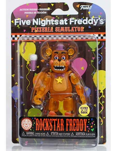 Figura Rockstar Freddy (Glows in the Dark). FNAF