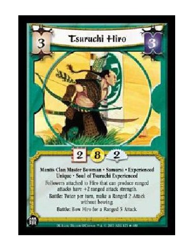 Te'tik'kir Exp  - Mantis Clan Master Bowman * Samurai * Experienced Unique * Soul of Tsuruchi Experienced Followers attached to 