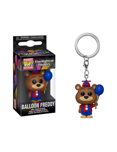 Keychain Pop Balloon Freddy. Five Nights at Freddy´s