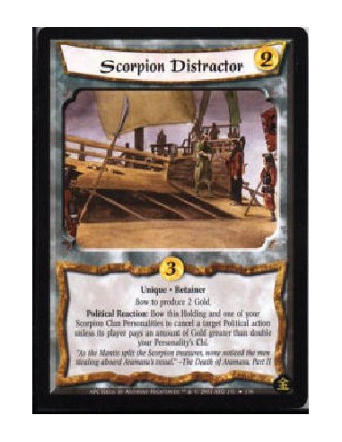 Scorpion Distracter