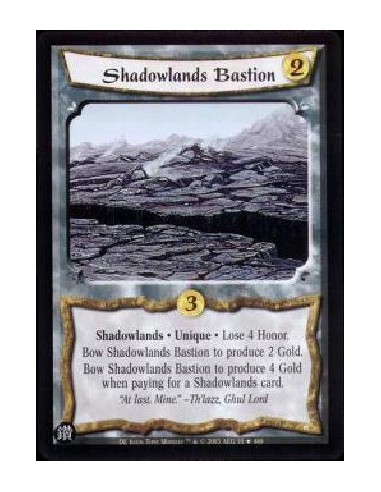 Shadowlands Bastion