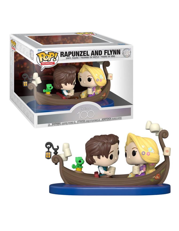 Funko Pop. Moments. Rapunzel and Flynn. Tangled Disney 100th  - Pop Moments. Rapunzel and Flynn. Tangled Disney 100th