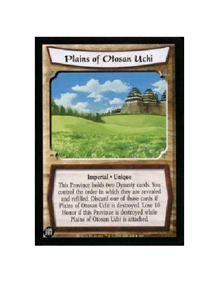 Plains of Otosan Uchi FOIL  - Imperial * Unique This Province holds two Dynasty cards. You control the order in which they are r