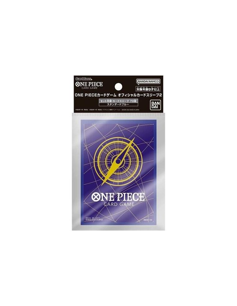 Sleeves One Piece TCG Blue Compass (Standard)  - 