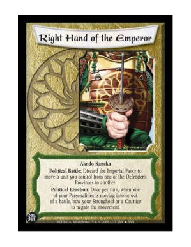 Right Hand of the Emperor