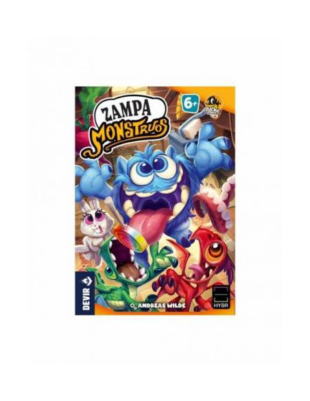 Zampa Monstruos. Juego de Mesa