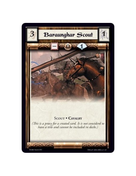 Baraunghar Scout  - Scout · Cavalry 