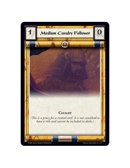 Medium Cavalry Follower