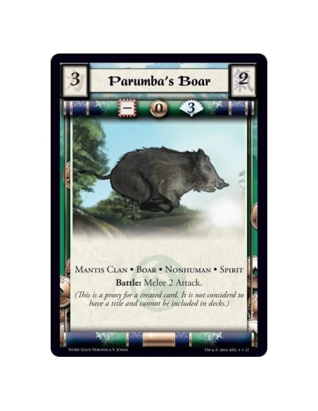 Parumba's Boar