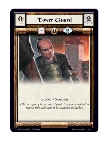 Tower Guard  - Guard · Samurai 