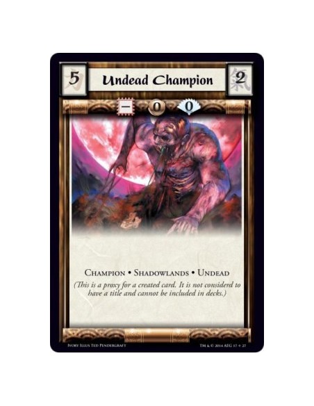 Undead Champion  - Champion · Shadowlands · Undead  