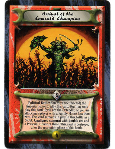 Arrival of the Emerald Champion