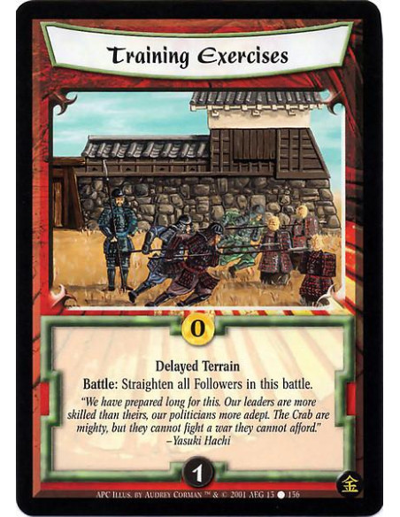 Training Exercises  - Delayed Terrain Battle : Straighten all Followers in this battle.