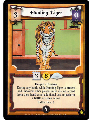 Hunting Tiger FOIL