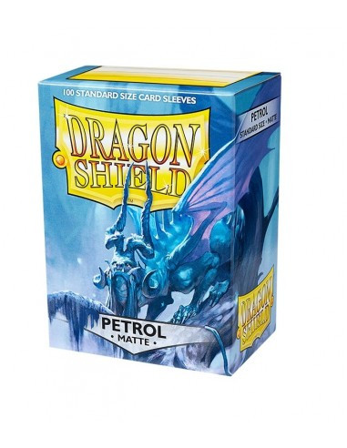 Fundas Dragon Shield Tamaño Standard (63x88mm) - Petróleo Mate (100)