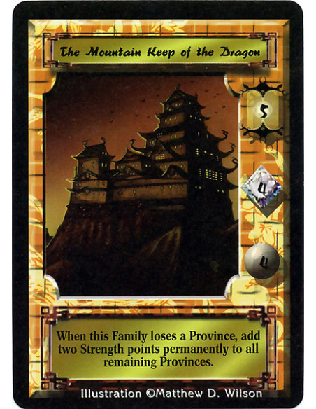 The Mountain Keep of the Dragon (Mon Back)