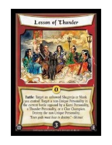 Lesson of Thunder