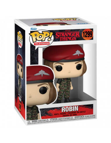 Funko Pop. Hunter Robin. Stranger Things 4 (CAJA DAÑADA)