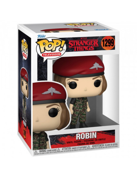 Funko Pop. Hunter Robin. Stranger Things 4 (CAJA DAÑADA)  - Funko Pop. Hunter Robin. Stranger Things 4