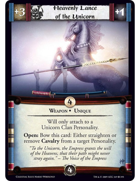 Heavenly Lance of the Unicorn