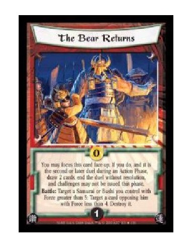 The Bear Returns