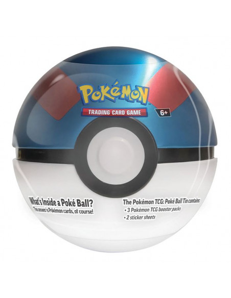 Lata Pokeball Super Ball S23. Inglés