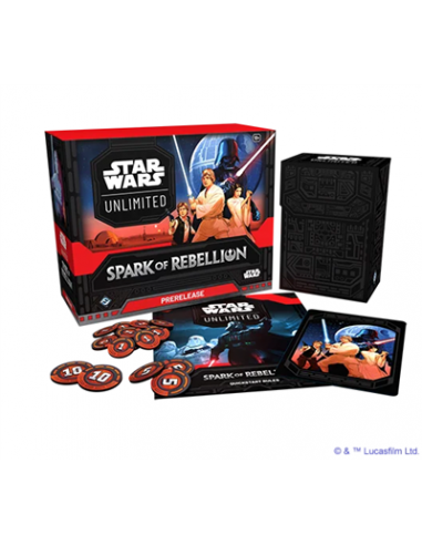 Star Wars: Unlimited - La Chispa de la Rebelión: Caja de Presentación (Inglés)