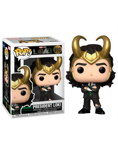 Funko Pop Presidente Loki CAJA DAÑADA.