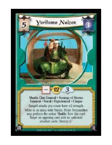 Yoritomo Naizen Exp FOIL