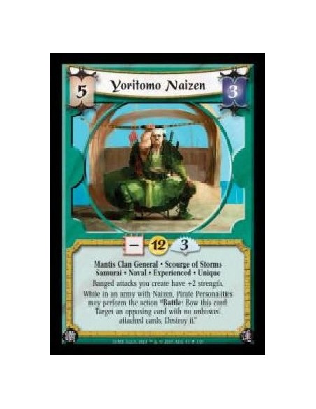 Yoritomo Naizen Exp FOIL