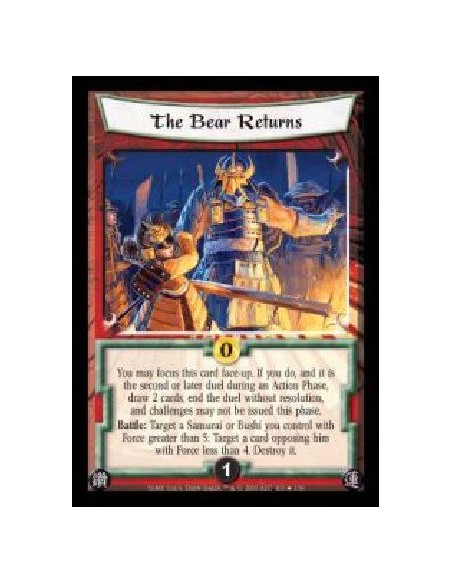 The Bear Returns FOIL