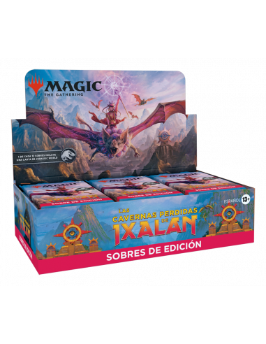 The Lost Caverns of Ixalan: draft Booster Box  Spanish  - 