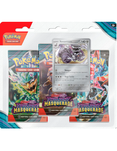 Escarlata y Púrpura 6 Mascarada Crepuscular: Revavroom 3-Pack Blister (Inglés)