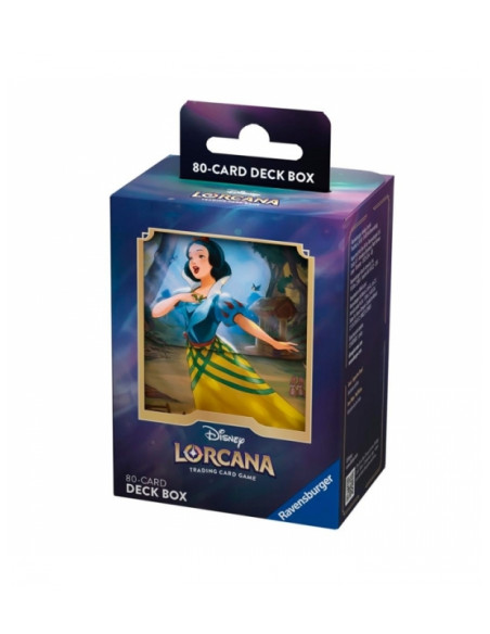 Ursula's Return: Deck Box Snow White Lorcana (80+)