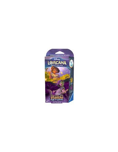 Ursula's Return: Mirabel / Bruno - Amber / Amethyst Starter Deck LORCANA (Inglés)