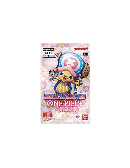 One Piece Memorial Collection EB01 Extra Booster: Booster . JAPANESE