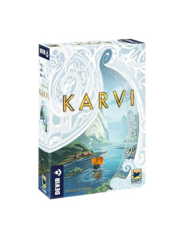 Karvi. Juego de Mesa  - Karvi es un juego de mesa en donde como Jarl, viajas por los mares del norte para alcanzar la gloria inm