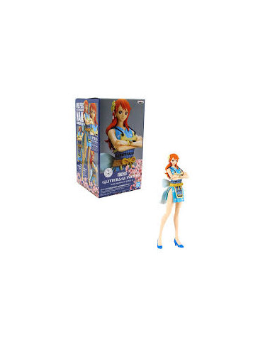 Figura Glitter & Glamours Nami Wanokuni Style II (Ver. B). One Piece Banpresto