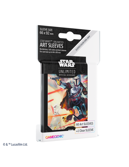 Star Wars: Unlimited - Art Sleeves: Mandalorian (60)