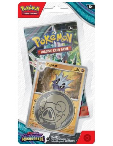 Checklane Blister Pupitar. Pokémon TCG (english)