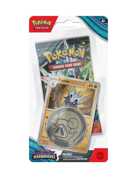 Checklane Blister Pupitar. Pokémon TCG (english)