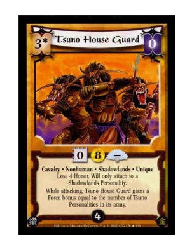 Tsuno House Guard FOIL