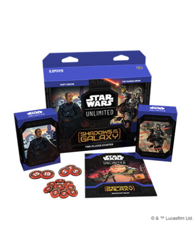 Star Wars Unlimited: Shadows of the galaxy. 2 Player starter kit - English