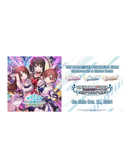 PREORDER Shadowverse Evolve - The Idolm@Ster Cinderella Girls Crossover CP02: Booster Box (16)