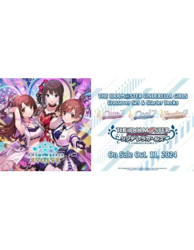 copy of PREORDER Shadowverse Evolve - The Idolm@Ster Cinderella Girls Crossover: Cute Starter Deck CSD02a