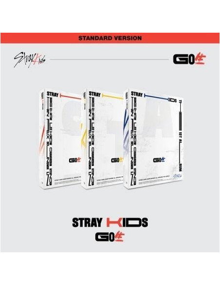 STRAY KIDS - GO: 生 (Standard Edition)  -  Contenido: - Fotolibro (distinto en cada versión) - CD-R (distinto en cada versión) - 