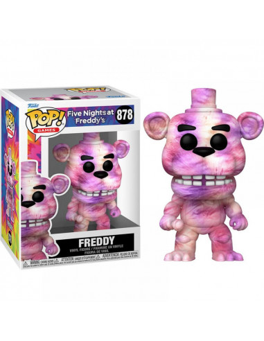 Pop. TieDye Freddy. Five Nights at Freddy's (Damaged Box)